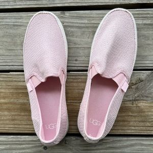 UGG Bren pink slide on sneakers size 9 NWOT